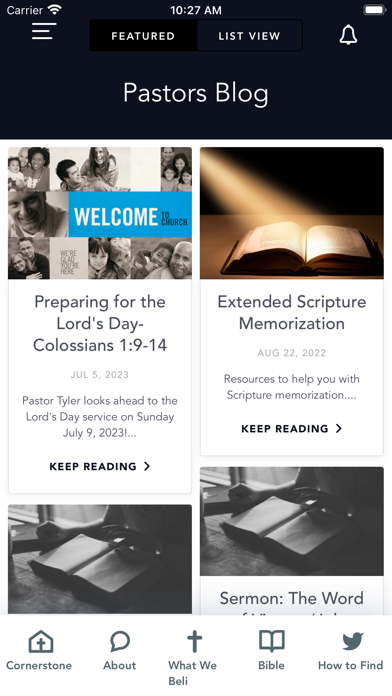 Cornerstone Baptist: St Joseph Screenshot