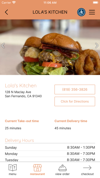 Lola's Kitchen Screenshot