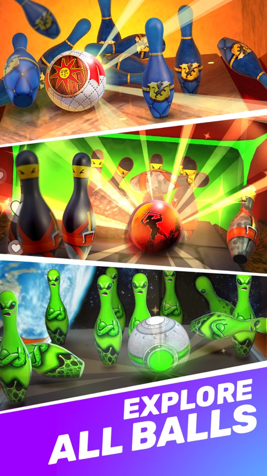 #4. Bowling Clash: Ball Game (iOS) 由: PLAYWELL