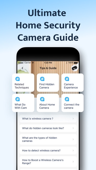 Camera Detector Cam Finder for iPhone Free App Download