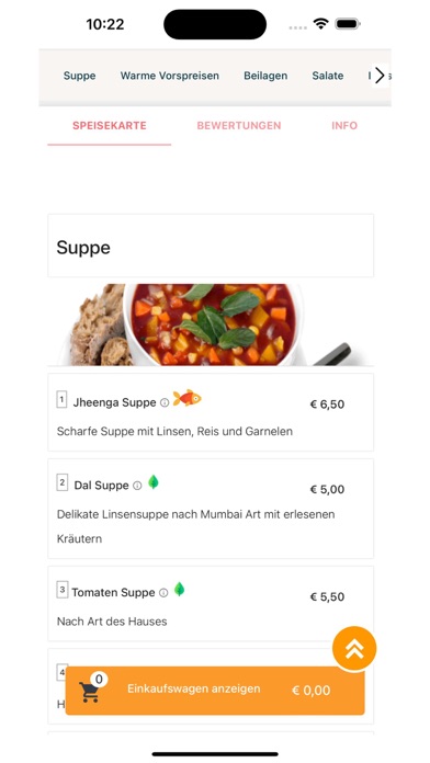 Haveli Indisches Restaurant Screenshot