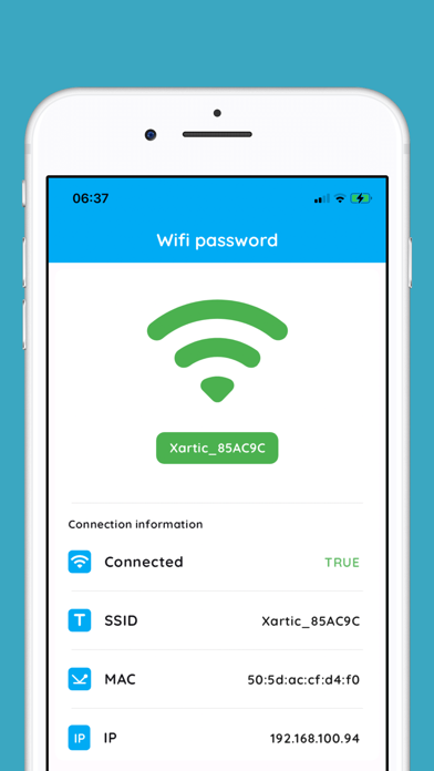 Wifi Password & Speed check Screenshot