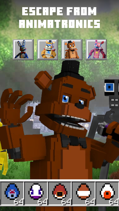 FNAF Mods for Minecraft PE Screenshot