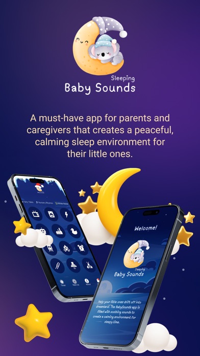 Baby Sleeping Sounds Mobile Screenshot