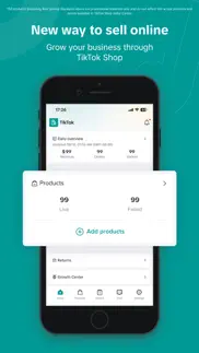 tiktok shop seller center iphone screenshot 2
