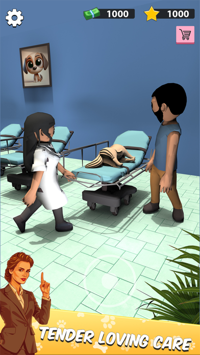 Idle Pet Care: Animal Hospital Screenshot