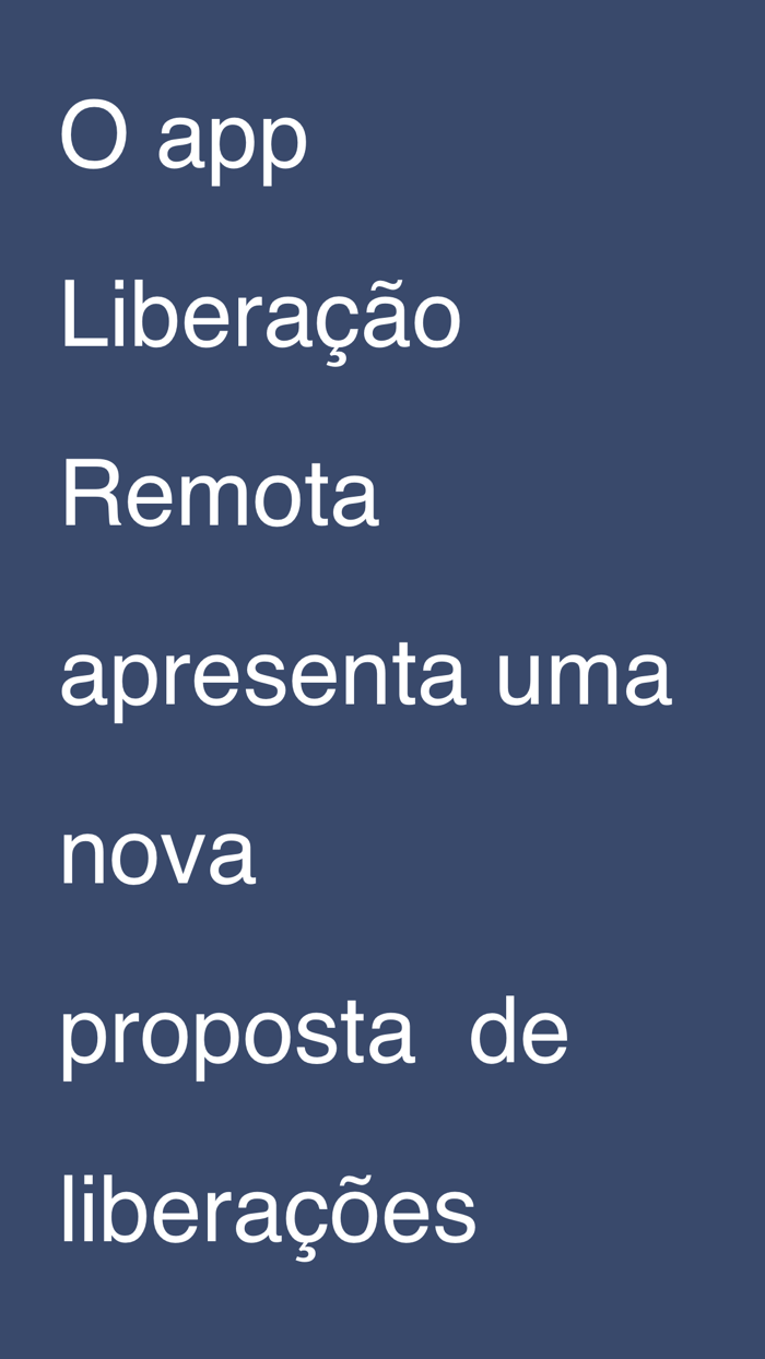 CGI Liberação Remota