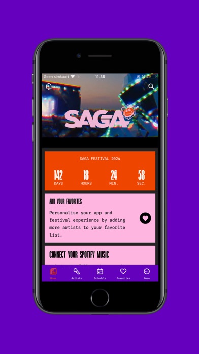 SAGA Festival Screenshot