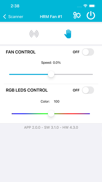 HRM Fan&Led Screenshot