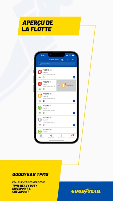 Screenshot #3 pour Goodyear FleetHub
