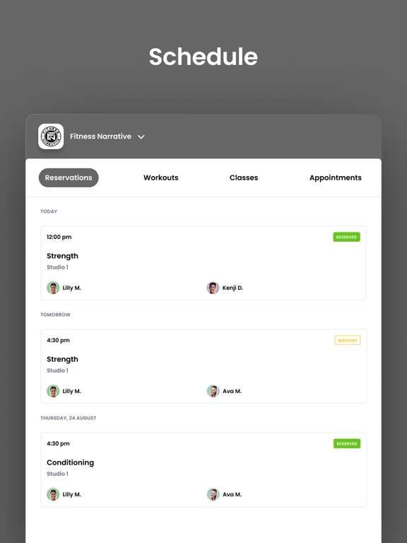 Screenshot #3 for Fitness Narrative