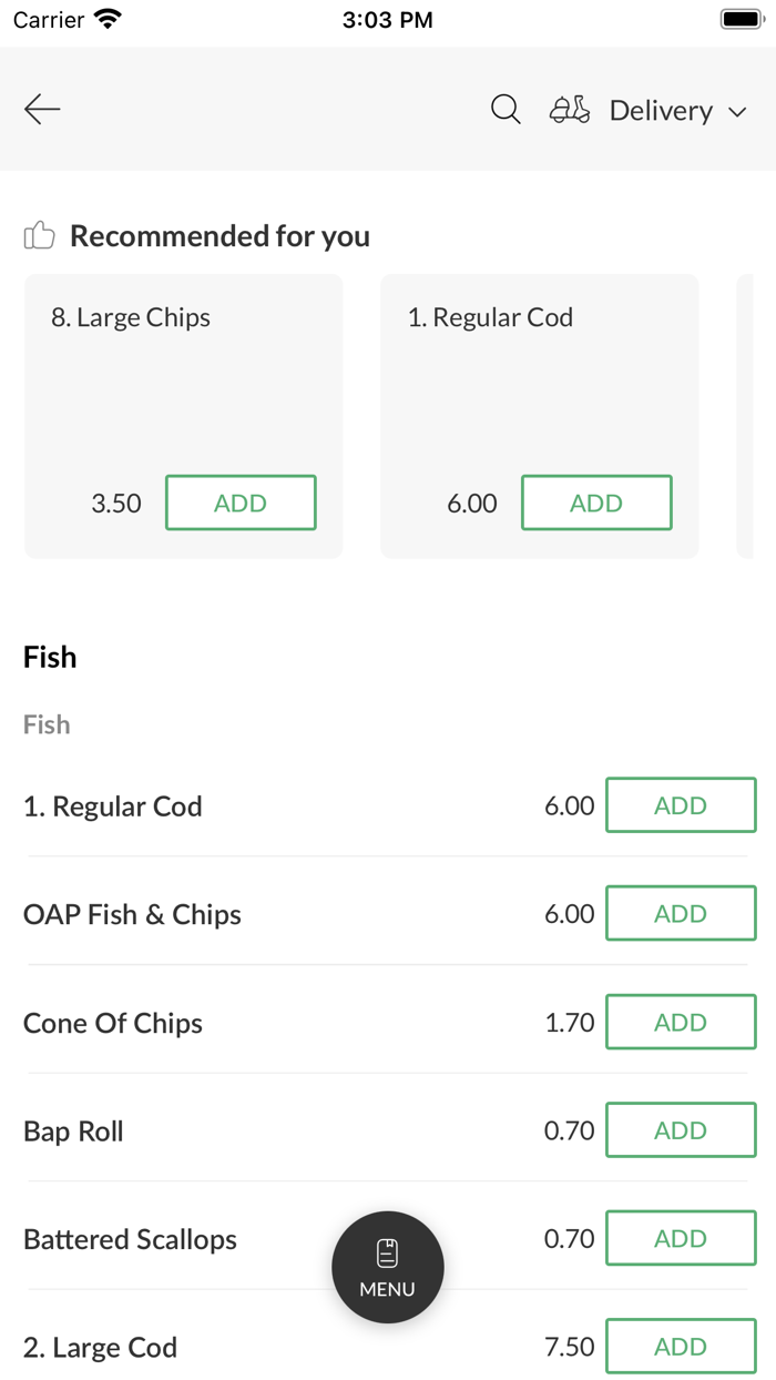 Ocean Fish and Chips And Kebab