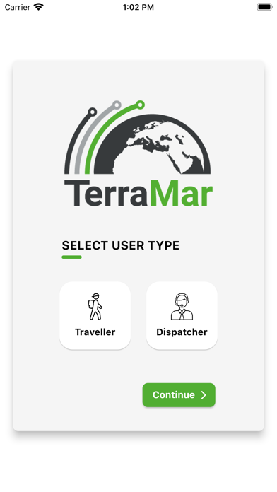 Transport Booking Screenshot