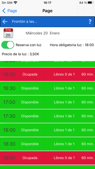 Frontón Iturrondo Screenshot