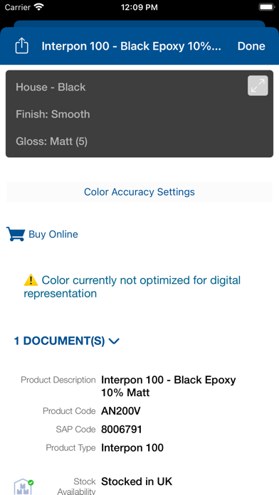 Interpon Powder Coatings Screenshot