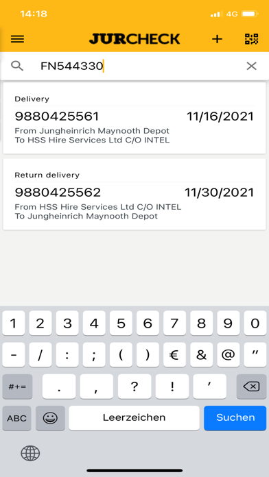 JUR Check Screenshot