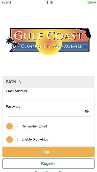 Gulf Coast Community Mgmt Screenshot