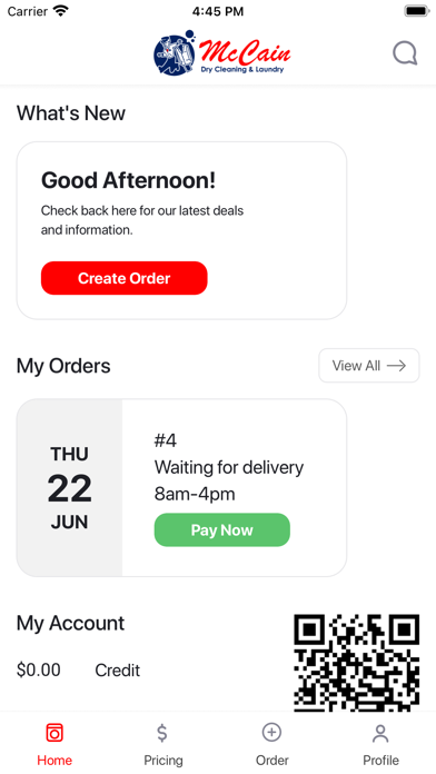 McCain Dry Cleaning & Laundry Screenshot