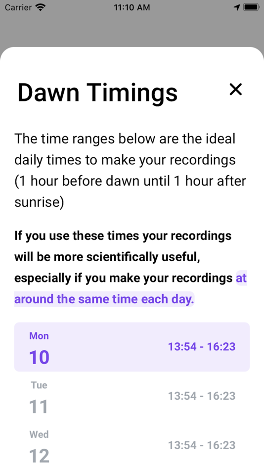 #3. Dawn Chorus (iOS) 由: Natural Apptitude