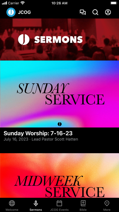 Jesup Church of God Screenshot