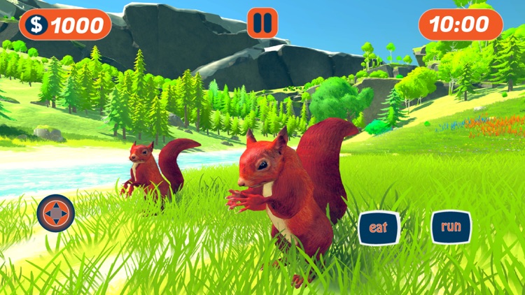 Squirrel Simulator Forest Game screenshot-3