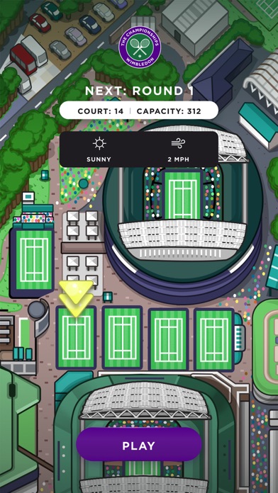 Wimbledon Smash Screenshot