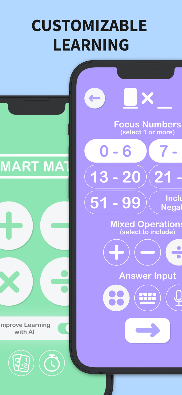Smart Math Flash Cards and Games