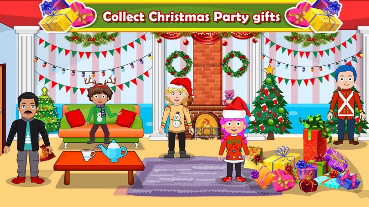 Pretend City Snow Party Life screenshot-3