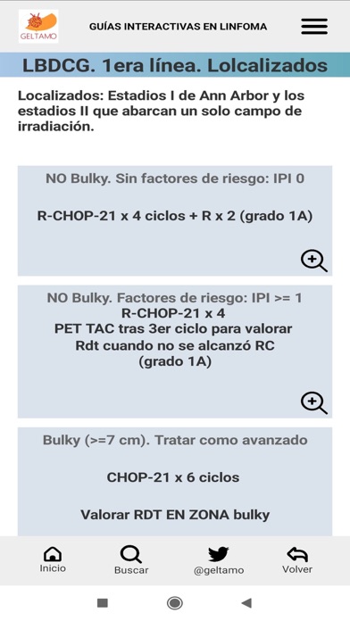 Guía de Linfoma de GELTAMO Screenshot