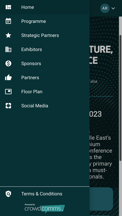 ARABAL Conference & Exhibition Screenshot