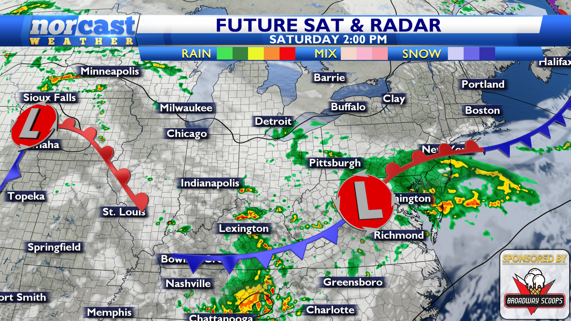 NorCast Weather Channel screenshot 3