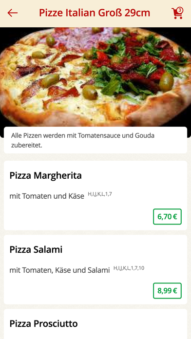 Trattoria da Gaetano Velbert Screenshot