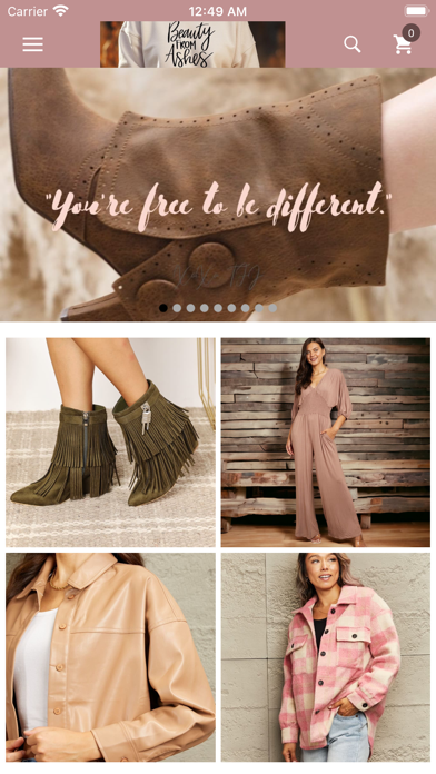 The Fiery Jasmine Boutique Screenshot