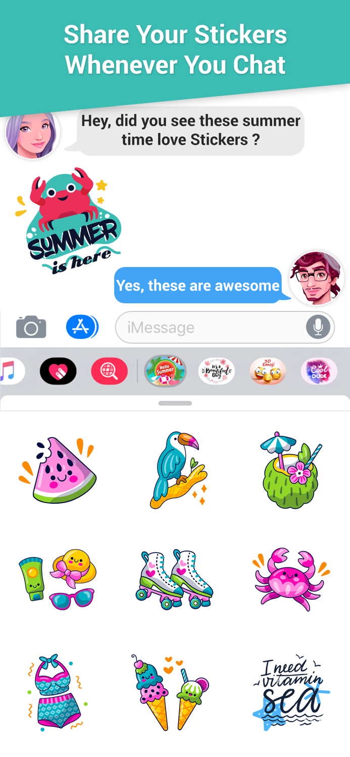 Summer Time Love Emojis
