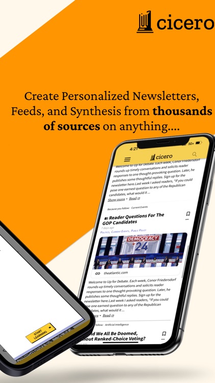 Cicero: AI Knowledge Curator