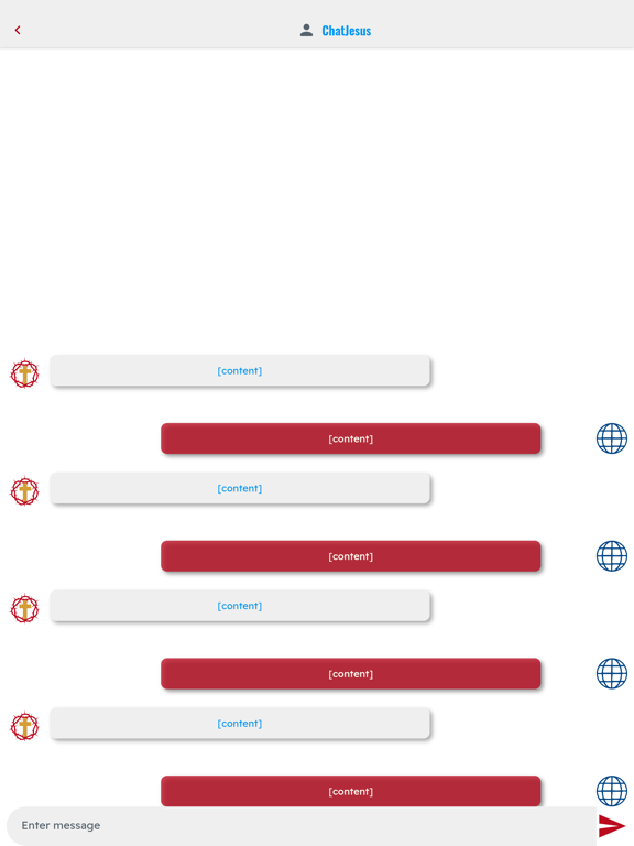 ChatJesus by EKB iPad screenshot 4 - Education app