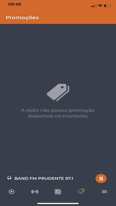 BAND FM PRUDENTE 97.1 Screenshot