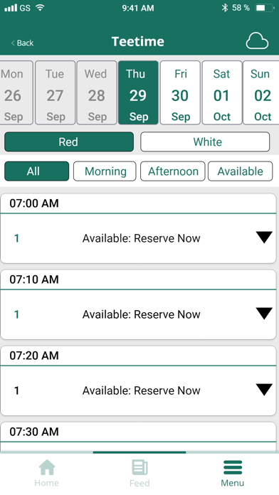 App screenshot
