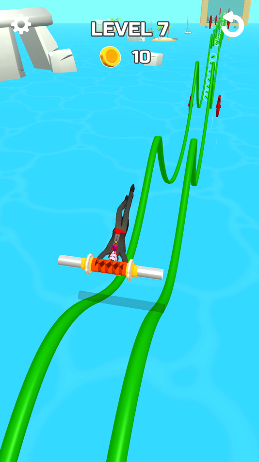 #4. Stunt Rails (iOS) 由: Voodoo