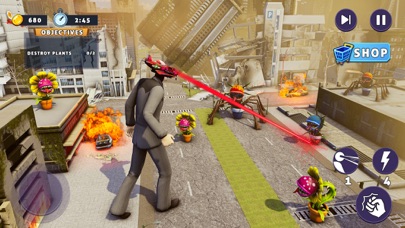 Toilet Monsters Vs Plants Hero Screenshot