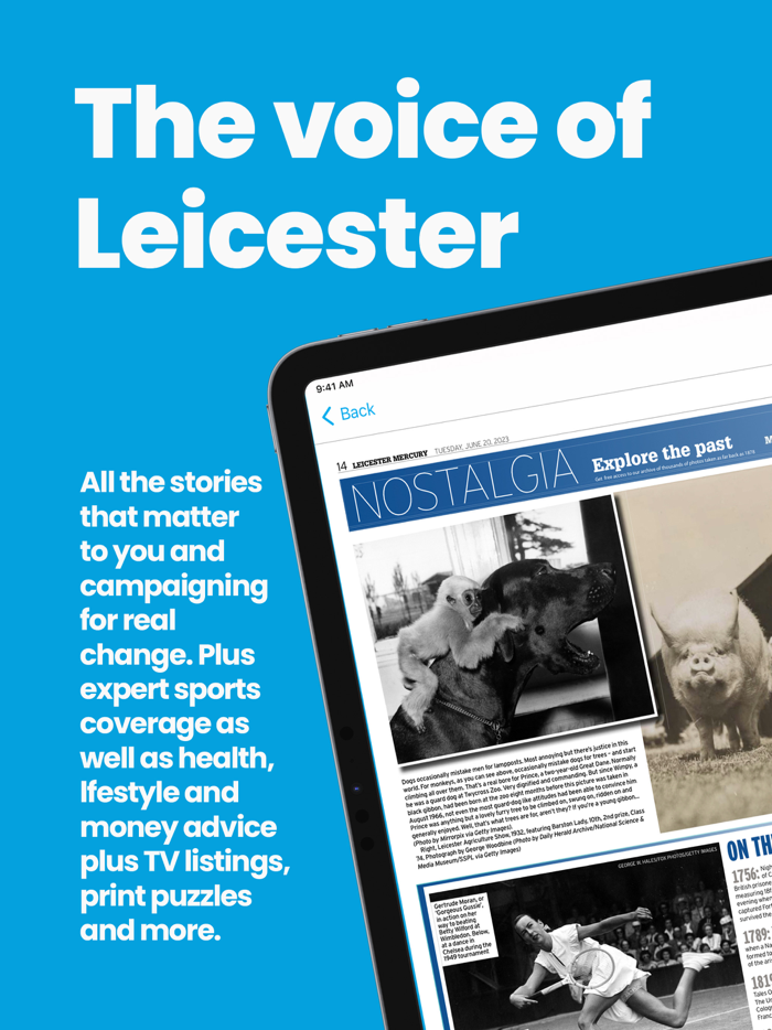 Leicester Mercury Newspaper