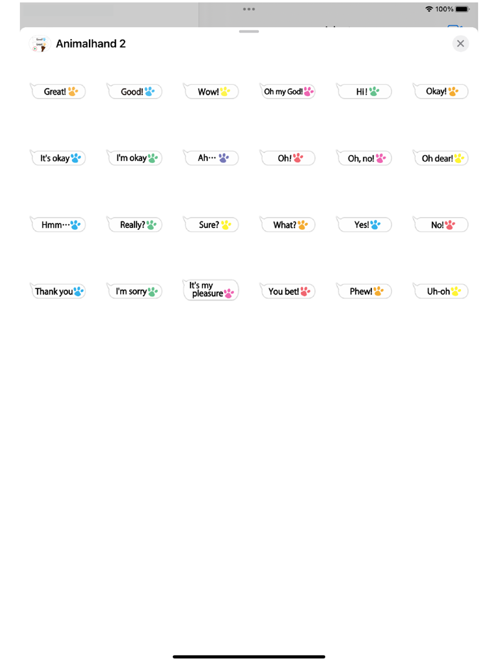 Animal hand Animation 2