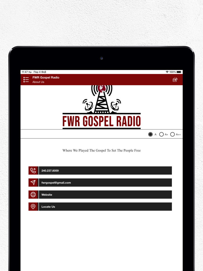 FWR Gospel Radio