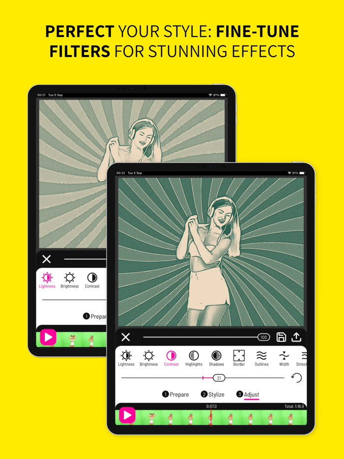 Toonita Video Pop Art Filters