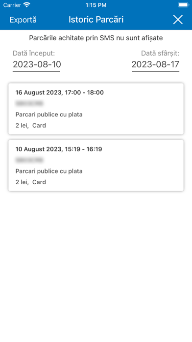 Municipiul Hunedoara e-Parking Screenshot