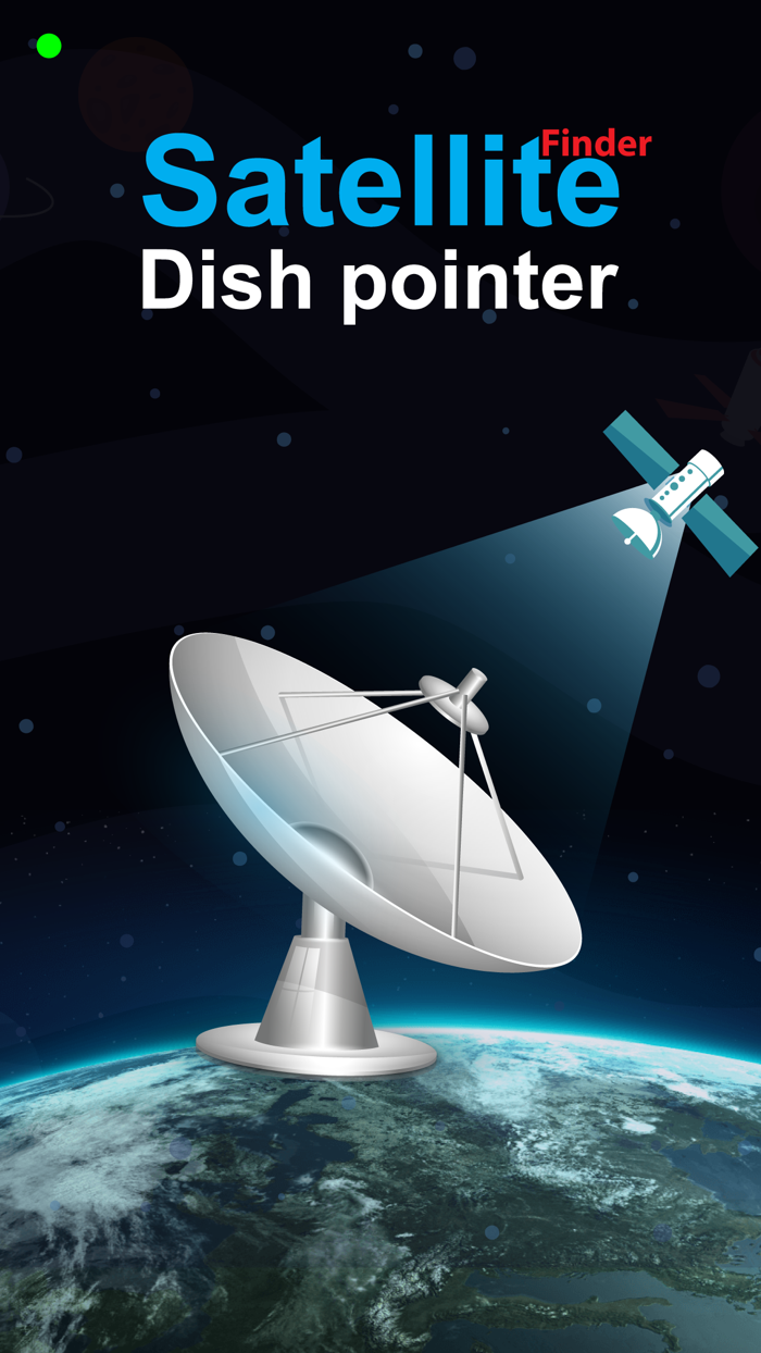 卫星Finder用于洗碗电视