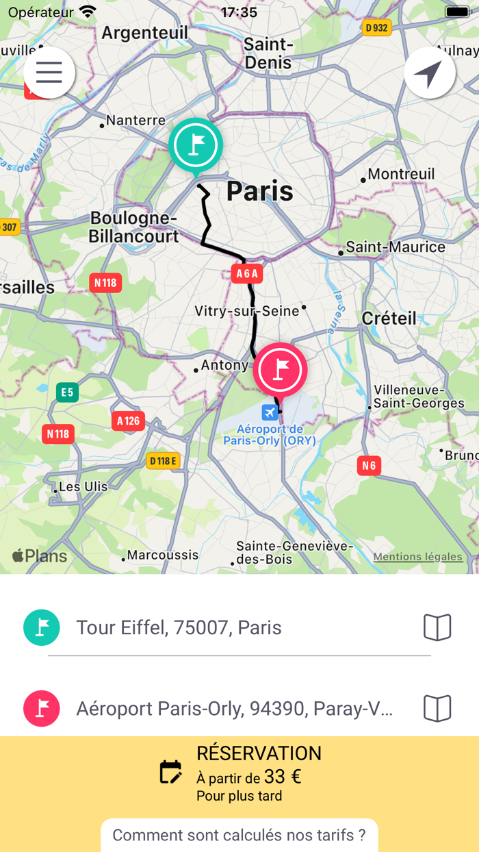 CHAUFFEUR SERVICE VTC