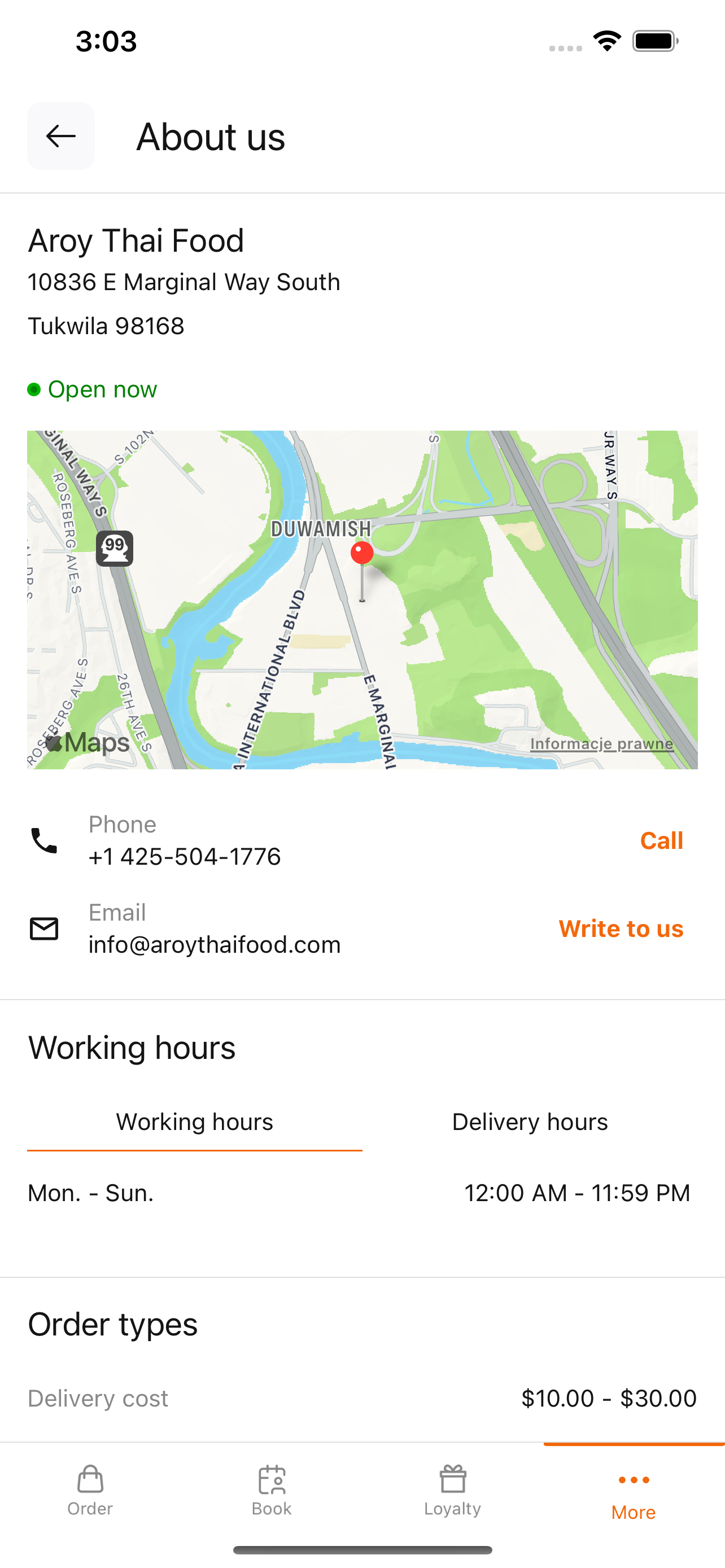 Aroy Thai Food Catering