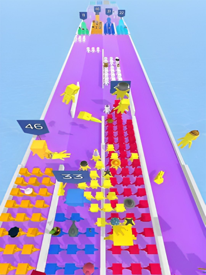 Crowd Hero Run Army Evolution