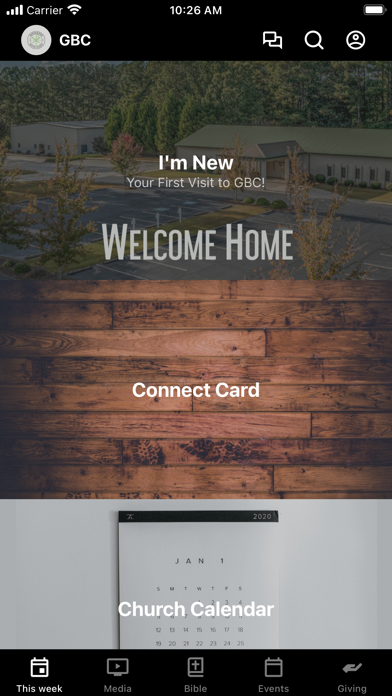 Greenwood Baptist Church - SC Screenshot